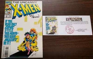 The Uncanny X-Men (1963) #303 SIGNED Dan Green w/ Notarized Witness of Signature - Picture 1 of 5
