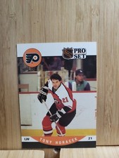 TONY HORACEK🏆1990 Pro Set Series II #499 FLYERS NHL Hockey Card🏆