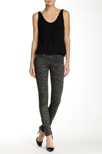 DIESEL Gray Leopard Print LIVIER SP 003P8 Super Slim-Jegging Low Waist Pants 27 - Picture 1 of 5
