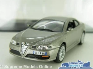 ALFA ROMEO GT MODEL CAR SPORTS COUPE GREY 1:43 SCALE IXO + CASE 3.2 V6 K8 - Picture 1 of 4
