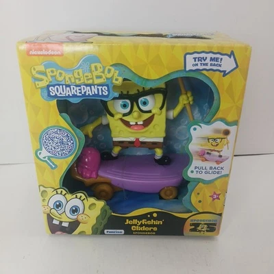 Figura de acción de patinaje Bob Esponja SquarePants Jelly Fishin' Gliders Foto 1 de 4