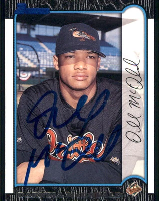 1999 Bowman #76 Darnell McDonald - On Card Autograph - Image 1 of 2