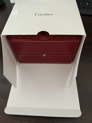 CARTIER WATCH OUTER BOX PRE OWNED USED 6x5.5x4 Inch - Image 1 of 4