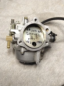 Harley AMF -79 Butterfly Carb Fits 1978 1/2-1980 80" Shovel 68/165 rebuilt    P1 - Picture 1 of 7