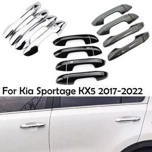 For Kia Sportage KX5 2017-2022 With/Without Smart Keyhole Door Handle Cover Trim - Picture 1 of 15