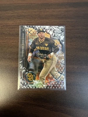 2025 Fanatics Fest MLB X CACTUS JACK Topps Chrome Jackson Merill - Image 1 of 2