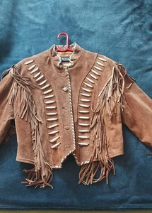 Western- Jacke Damen,mit Fransen,nie getragen - Bild 1 von 6