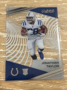 Panini Chronicles Clear Vision Jonathan Taylor 2020 #CV-7 RC Indianapolis Colts - Imagen 1 de 2