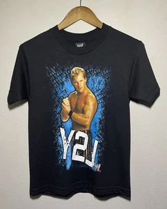 2007 Chris Jericho Y2J Black Shirt Youth Small Y2K WWE Tee Fifth Sun - Picture 1 of 5