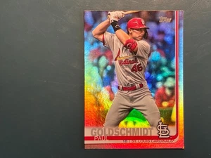2019 Topps Update Series - Paul Goldschmidt #US12 Rainbow Foil - Picture 1 of 2