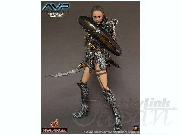 AVP Alien Vs. Figura de ángel caliente Predator She Predator Machiko Hot Toys Foto 1 de 4