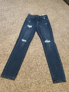 Jeans para mujer azul desgastado talla 11 - Imagen 1 de 1