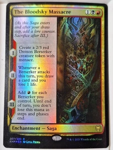 The Bloodsky Massacre - FOIL - Kaldheim - Magic the Gathering MTG Nice! - Picture 1 of 3
