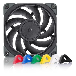 Noctua NF-A12x25 PWM chromax.black.swap, Leiser Premium Lüfter, 4-Pin (120mm, Sc - Photo 1/9