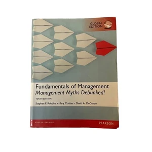 Fundamentals of Management Stephen P. Robbins Mary Coulter David A. DeCenzo - Picture 1 of 10
