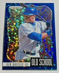 KEN GRIFFEY JR HOF 2021 Panini Prizm Old School #OS-2 Blue Donut Circles/199 - Imagen 1 de 2
