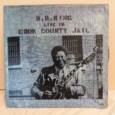 B.B. KING - Live In Cook County Jail -  LP Vinyl 1971 MCA-27005 -  VG+/EX - Image 1 of 4