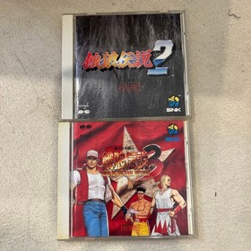 GAROU DENSETSU 2 3 SOUNDTRACK CD SNK Neo Geo Shinsekai Gakkyoku Zatsugidan