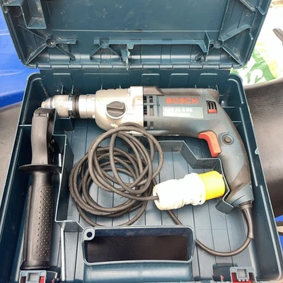 BOSCH GSB 21-2 RE 110v Percussion drill 13mm keyless chuck - Image 1 of 2