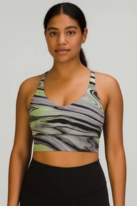 Neu mit Etikett lululemon Energy BH Gr. 2 Pawm Multi B-C Cup Medium Unterstützung Training - Bild 1 von 7