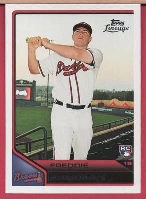 2011 Topps Lineage - FREDDIE FREEMAN - Rookie Card #146 - RC - Image 1 of 2