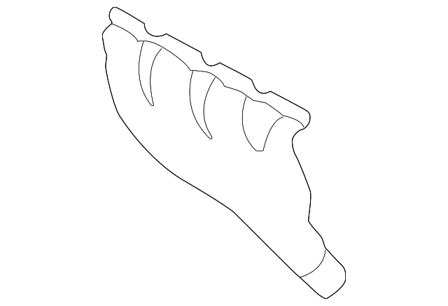 Colector de escape original GM 12564185 Foto 1 de 2