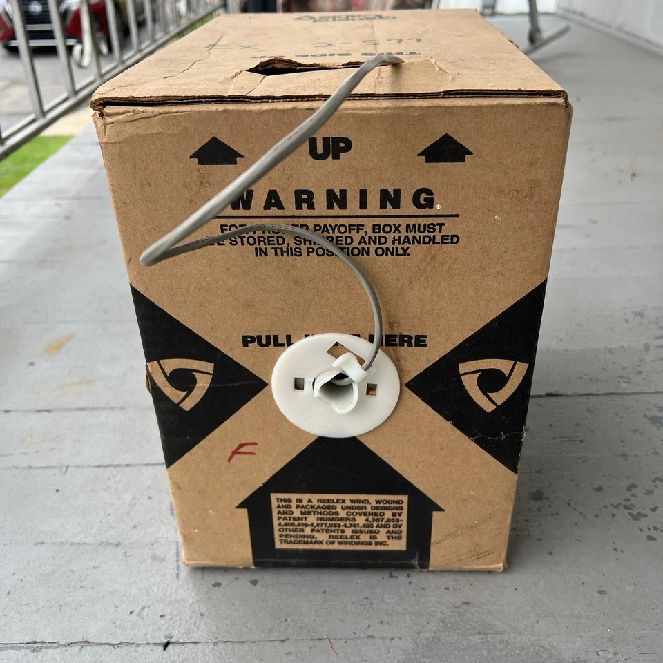 Comunicación BICC GENERAL ® Pull Pac ® CAT-3 4 pares 24 AWG gris interior 800+ pies Foto 1 de 4