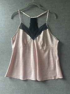 AMBRIELLE Camisole Women's Small Barbie Coquette Nymphette Sexy Lingerie Lace - Picture 1 of 14