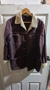 rockman jacket burgundy size 12 classic winter requirement - Picture 1 of 3
