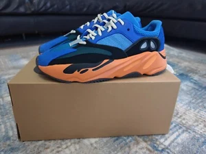 Adidas Yeezy Boost 700 Bright Blue Brand New Unworn With Tags Boxed UK 8.5 us9 - Picture 1 of 6