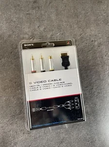 NEUF NEW câble s vidéo officiel playstation 1/2/3 PS1 PS2 PS3 modèle FAT 3 mètre - Photo 1/2