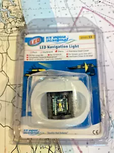 Aqua Signal 33503-7 LED Transom Mount White - Stern Light (White Light) - Picture 1 of 3