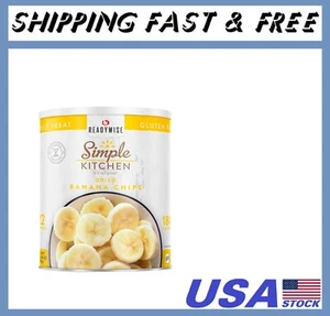 Simple Kitchen Dried Banana Chips, 22 Servings, Vegan, Gluten Free, Fruit Snacks - Picture 1 of 7