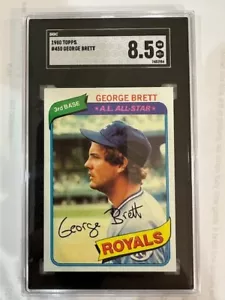 1980 Topps # 450 George Brett SGC 8.5 - Picture 1 of 2