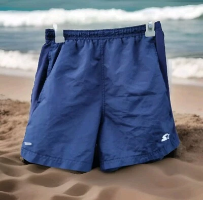 Bañador corto Starter Dri-Star para hombre pequeño S 28-30 azul marino oscuro atlético  Foto 1 de 4