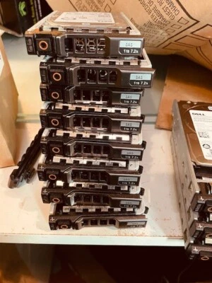 DELL 1TB 7.2K 12G 2.5" SFF SAS HARD DRIVE 1VE200-150 056M6W HDD - Image 1 of 4