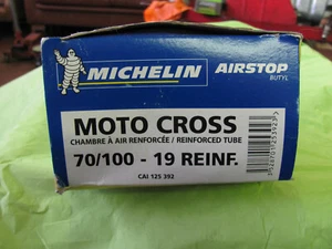 CAMERA D' ARIA MICHELIN MOTOCROSS RINFORZATA 70/100 - 19 Valv.TR-4 - Foto 1 di 2