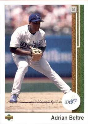 2002 Upper Deck Authentics #125 Adrian Beltre LOS ANGELES DODGERS - Image 1 of 2