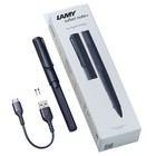 Lamy Safari Note + Stylus Pen in Steel Matte Black (Apple Ipad Compatible) NEW