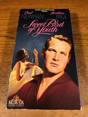 Sweet Bird Of Youth VHS VCR Video Tape Used  Paul Newman - Image 1 of 4