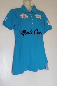 GEOGRAPHICAL NORWAY POLO LONG A MANCHES COURTES POUR FEMME EN COTON TAILLE 2  - Picture 1 of 10