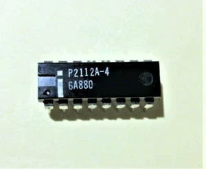 Intel P2112A-4 Static RAM, 256x4 16 Pin, Plastic, DIP - Picture 1 of 3