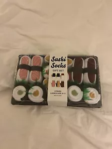Women's Socks Cute Sushi Style Size 9-11 - Picture 1 of 4
