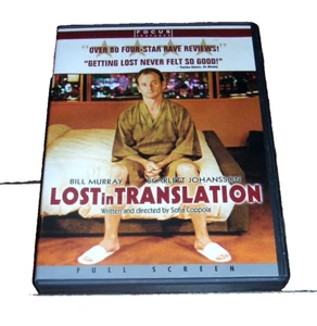 DVD: Lost in Translation - Movie Film / Bill Murray Scarlett Johansson Tokyo VG+ - Imagen 1 de 3