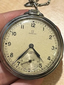 Orologio Tasca Omega Art Deco Cal. 38.5L.T1 Anni ‘30 Vintage - Imagen 1 de 7