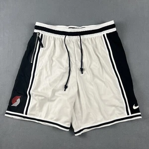 Nike Portland Trail Blazers Shorts Herren Large weiß NBA Authentic Player Issue - Bild 1 von 14