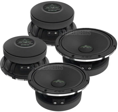 4x Deaf Bonce 6.5" Mid Range Speakers 1200W 4 Ohm Apocalypse AP-M67AC 2 Pair - Image 1 of 4