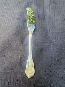 Borgia by Buccellati Italian Sterling Silver Butter Knife -new - Picture 1 of 6