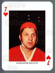 2008-09 Swedish Ice Hockey Playing Card #7 Alexander Ragulin