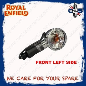 Royal Enfield front trafficator assembly left side for Bullet 350 592504/E - Picture 1 of 6